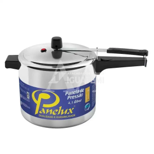 PANELA DE PRESSAO PANELUX 4,5L POLIDA ALUMINIO