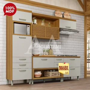 COZINHA NESHER PRINCESA FREIJO / OFF WHITE