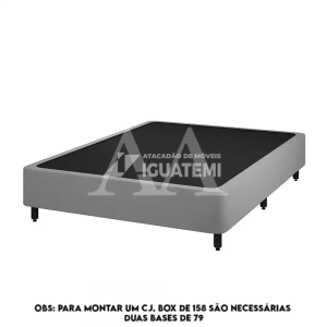 BASE BOX 79X198X30 PLUMATEX VELVET