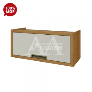 ARMARIO NESHER GELADEIRA IMPERATRIZ 80CM FREIJO / OFF WHITE 500361