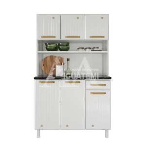 KIT TELASUL TRIPLO 1G 3P BAIXA C/ TAMPO DIAMANTE NEW SMART BRANCO 8182