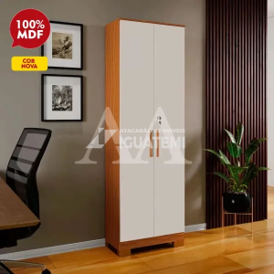 MULTIUSO 2P ABRIR RONIPA BORDO C/CHAVE AMENDOA/OFF WHITE