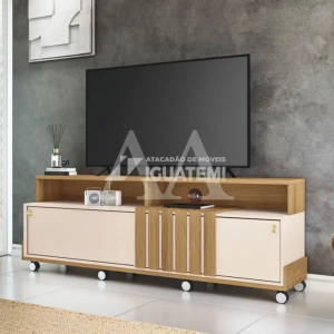 RACK BANCADA HB GRACI 1.8 FREIJO/OFF WHITE