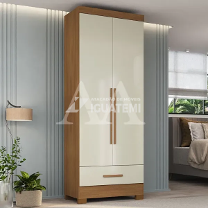 ROUPEIRO 2P. ABRIR 1G RODIAL SMART CINAMOMO/OFF WHITE 51GR2123