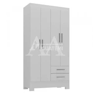 ROUPEIRO 4P. ABRIR 2G RODIAL IMPERATRIZ BRANCO 1GR4222