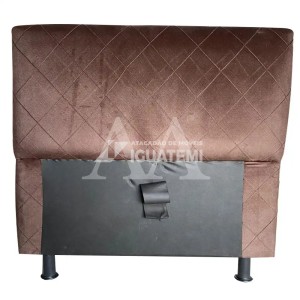 CABECEIRA DE CASAL LIFESPUMA JADE MARROM