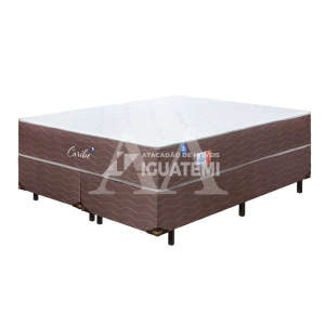 CJ BASE BOX/COLCHAO MOLAS ENSACADAS 138X188X60 SONOS CARIBE