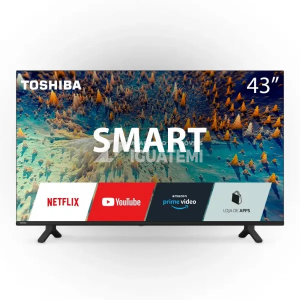 "SMART TV TOSHIBA 43V35KB LED 43"" FHD VIDAA C/ RECEPTOR DE TV"