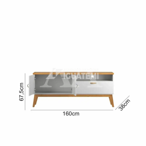 RACK BANCADA PATRIMAR SIRIUS 1.6 OFF WHITE/CINAMOMO