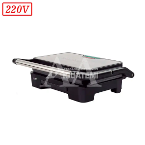 SANDUICHEIRA GRILL MALLORY ASTERIA COMPACT 900W 220V INOX/PRETA