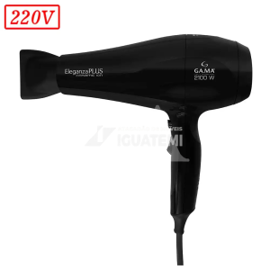 SECADOR DE CABELO GAMA ELEGANZA PLUS CERAMIC ION 2100W 220V