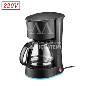 CAFETEIRA ELGIN 15 XICARAS 220V PRETO