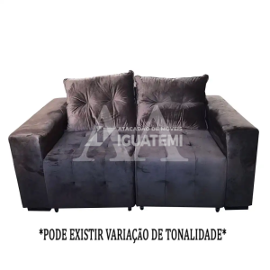 ESTOFADO BOMFLEX CROACIA RETRATIL CAFE VELUDO
