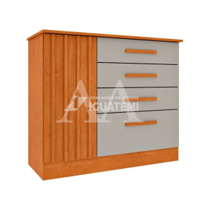 COMODA 4G 1P. ABRIR TCIL GUARANI CINAMOMO/OFF WHITE