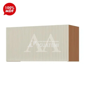 ARMARIO NESHER GELADEIRA SIMONE MENDES 80CM CARVALHO/GREIGE 500962