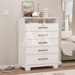 COMODA 5G DEMOBILE TRIUNFO C/PE BRANCO