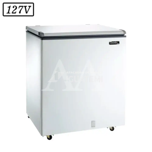 FREEZER CONSERVADOR ESMALTEC ECH250 HORIZONTAL 230L 127V BRANCO