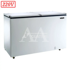 FREEZER CONSERVADOR ESMALTEC ECH500 HORIZONTAL 468L 220V BRANCO