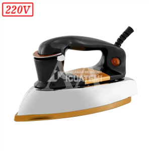 FERRO DE PASSAR PHILCO PFE01P SECO 220V PRETO/DOURADO