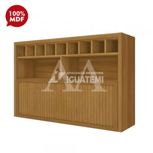 ARMARIO NESHER 1P ABRIR BASCULANTE C/ NICHO ADEGA IMPERATRIZ 120CM FRE