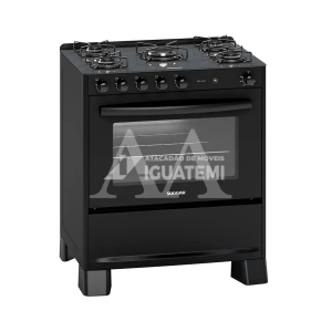 FOGAO 5B SUGGAR PISO NEO COOK MESA VIDRO PRETO