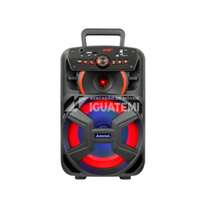 CAIXA DE SOM AMVOX AMPLIFICADORA ACA 221 GIGANTE II C/FM 220 WATS