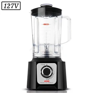 LIQUIDIFICADOR ARNO POWER MAX LN55 1000W 15 VEL 127V PRETO