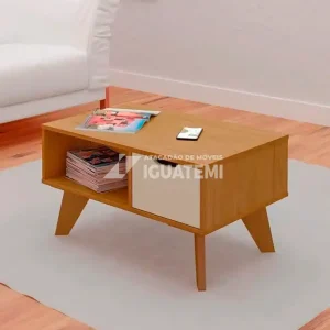 MESA CENTRO ARTELY VIP FREIJO / OFF WHITE