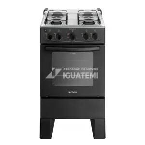 FOGAO 4B ATLAS MILAO PLUS PRETO