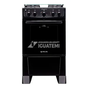 FOGAO 4B ATLAS MONACO PLUS PRETO