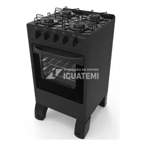 FOGAO 4B BRASLAR CARINA BLACK