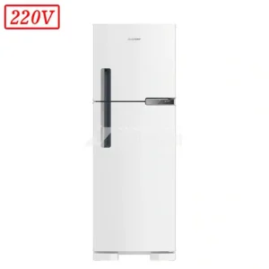 REFRIGERADOR BRASTEMP DOMEST BRM44 FROST FREE DUPLEX 375L 220V BRANCO