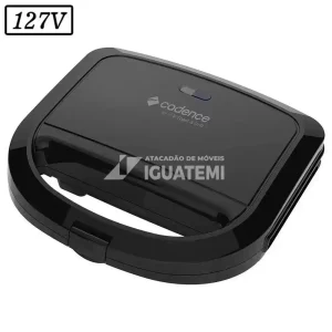 SANDUICHEIRA TOAST GRILL CADENCE SAN260 750W 127V PRETA