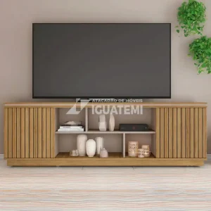 RACK BANCADA CAEMMUN SIMETRIA LAMINA MEL / CACAO PERFECT