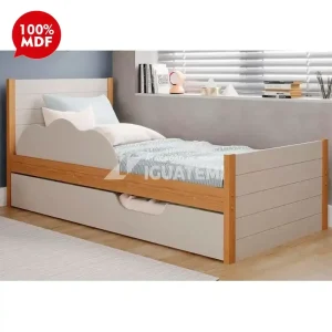 CAMA CIMOL BIBOX ELZA NATURE / OFF WHITE