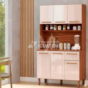 KIT 6P 1G DACHERI CHILE 110 FREIJO / BAUNILHA