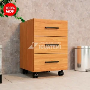 GAVETEIRO DALLA COSTA INDUSTRIAL 3G FREIJO